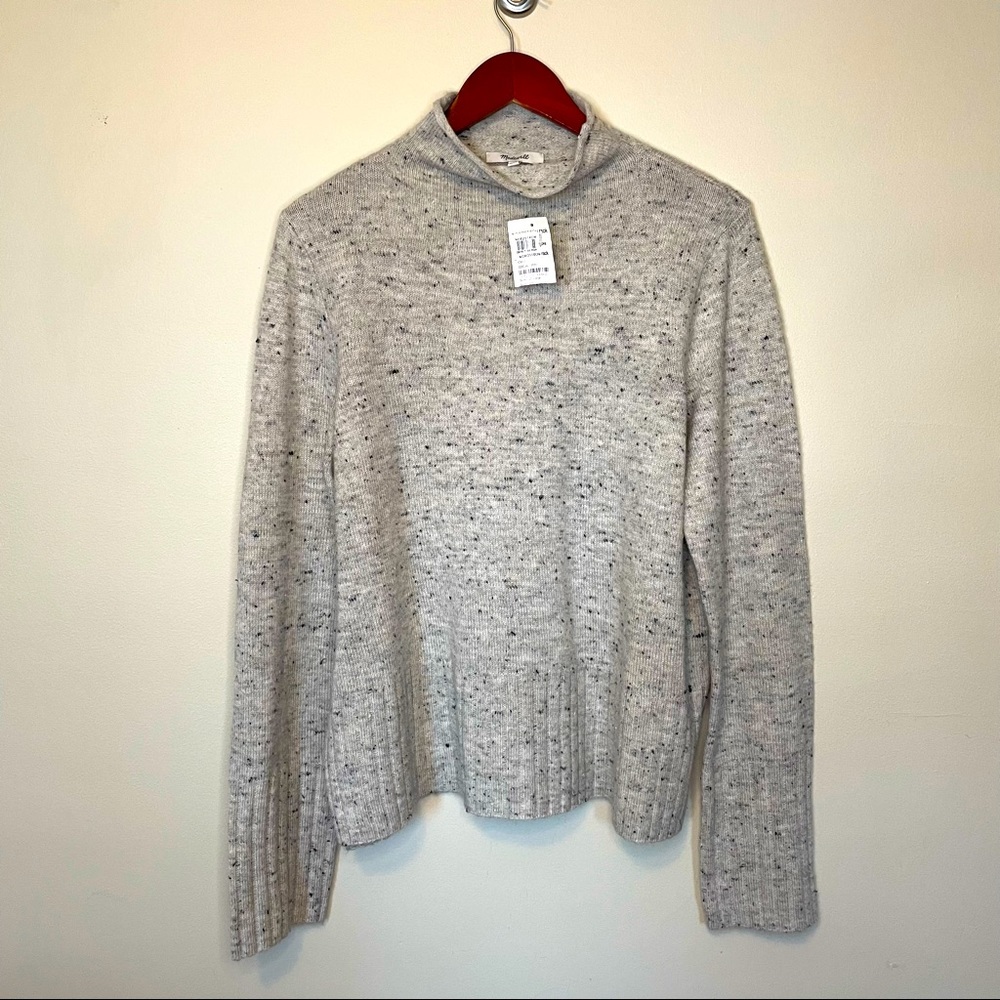 NWT Madewell Donegal Inland Turtleneck Sweater in Coziest Yarn